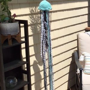 Crocheted jellyfish